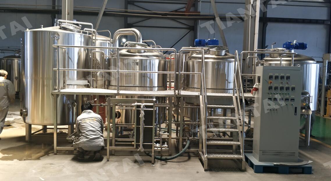 Delicious craft beer being brewed in Chile - 1000L micro brewery